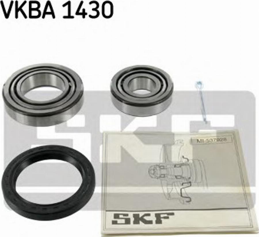 SKF VKBA 1430 - Kit cuscinetto ruota autozon.pro