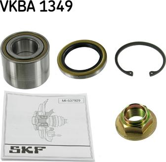 SKF VKBA 1349 - Kit cuscinetto ruota autozon.pro