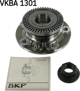 SKF VKBA 1301 - Kit cuscinetto ruota autozon.pro