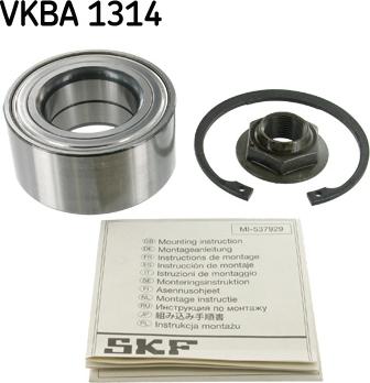 SKF VKBA 1314 - Kit cuscinetto ruota autozon.pro