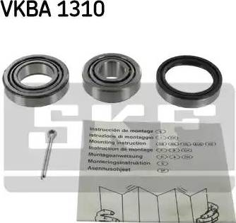 SKF VKBA 1310 - Kit cuscinetto ruota autozon.pro