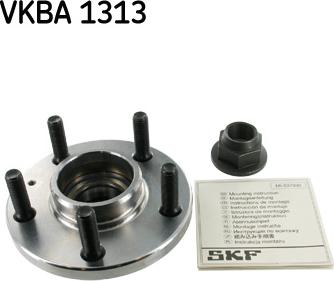 SKF VKBA 1313 - Kit cuscinetto ruota autozon.pro