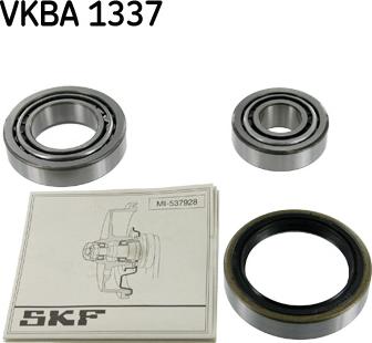 SKF VKBA 1337 - Kit cuscinetto ruota autozon.pro