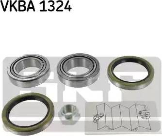 SKF VKBA 1324 - Kit cuscinetto ruota autozon.pro