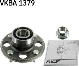 SKF VKBA 1379 - Kit cuscinetto ruota autozon.pro