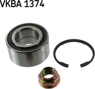 SKF VKBA 1374 - Kit cuscinetto ruota autozon.pro