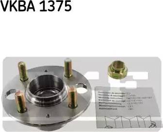 SKF VKBA 1375 - Mozzo ruota autozon.pro