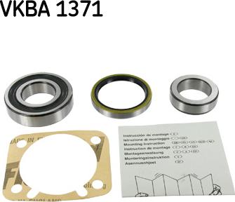 SKF VKBA 1371 - Kit cuscinetto ruota autozon.pro