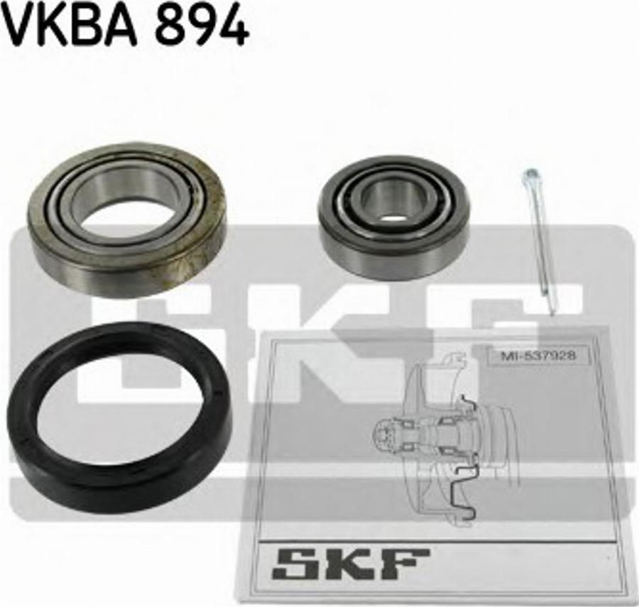 SKF VKBA 894 - Kit cuscinetto ruota autozon.pro