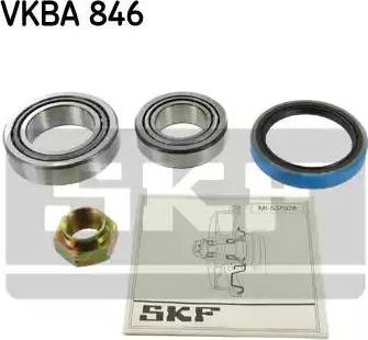 SKF VKBA 846 - Kit cuscinetto ruota autozon.pro