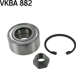 SKF VKBA 882 - Kit cuscinetto ruota autozon.pro