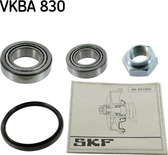 SKF VKBA 830 - Kit cuscinetto ruota autozon.pro