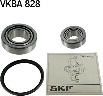 SKF VKBA 828 - Kit cuscinetto ruota autozon.pro