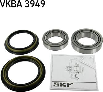 SKF VKBA 3949 - Kit cuscinetto ruota autozon.pro