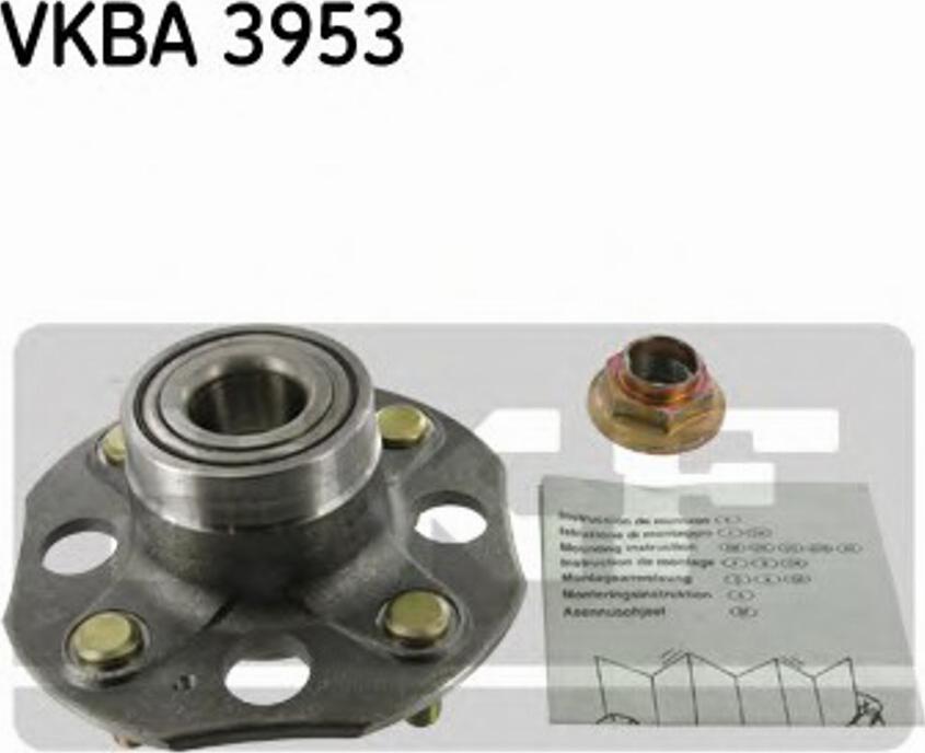 SKF VKBA 3953 - Mozzo ruota autozon.pro