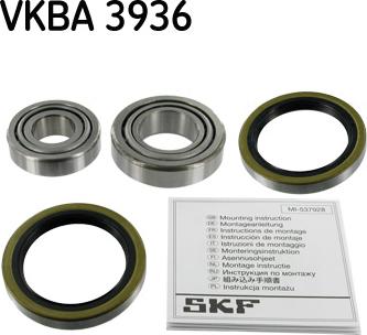 SKF VKBA 3936 - Kit cuscinetto ruota autozon.pro