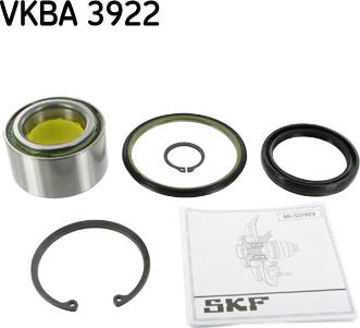 SKF VKBA 3922 - Kit cuscinetto ruota autozon.pro