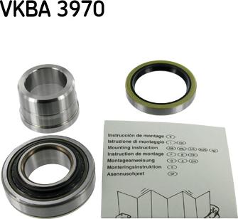 SKF VKBA 3970 - Kit cuscinetto ruota autozon.pro