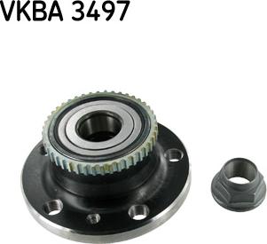 SKF VKBA 3497 - Kit cuscinetto ruota autozon.pro