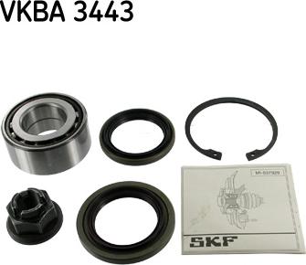 SKF VKBA 3443 - Kit cuscinetto ruota autozon.pro