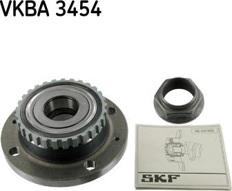 SKF VKBA 3454 - Mozzo ruota autozon.pro