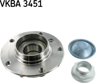 SKF VKBA 3451 - Kit cuscinetto ruota autozon.pro