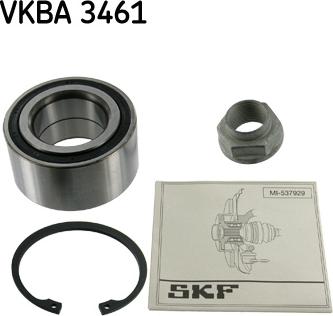 SKF VKBA 3461 - Kit cuscinetto ruota autozon.pro