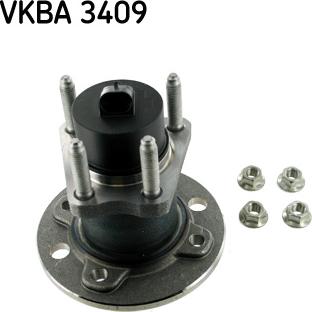 SKF VKBA 3409 - Mozzo ruota autozon.pro