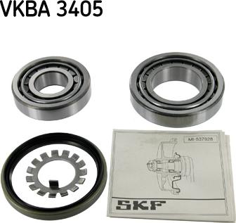 SKF VKBA 3405 - Kit cuscinetto ruota autozon.pro