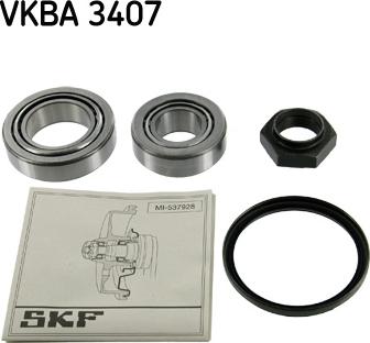 SKF VKBA 3407 - Kit cuscinetto ruota autozon.pro