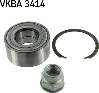 SKF VKBA 3414 - Kit cuscinetto ruota autozon.pro