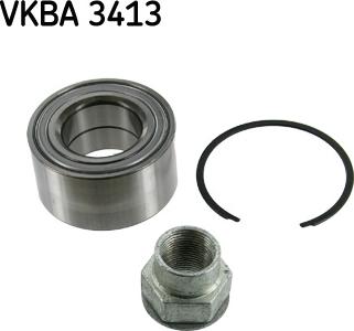 SKF VKBA 3413 - Kit cuscinetto ruota autozon.pro