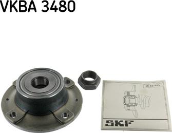 SKF VKBA 3480 - Kit cuscinetto ruota autozon.pro