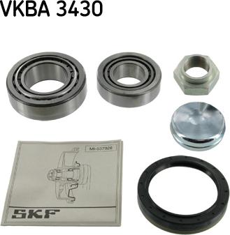 SKF VKBA 3430 - Kit cuscinetto ruota autozon.pro