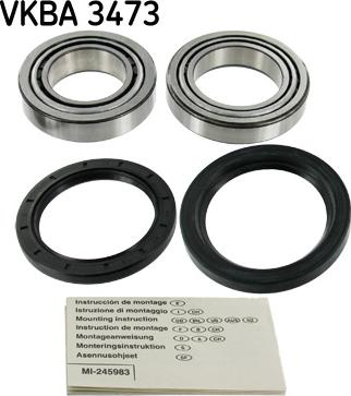 SKF VKBA 3473 - Kit cuscinetto ruota autozon.pro