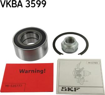 SKF VKBA 3599 - Kit cuscinetto ruota autozon.pro