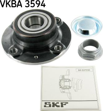 SKF VKBA 3594 - Kit cuscinetto ruota autozon.pro