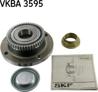 SKF VKBA 3595 - Kit cuscinetto ruota autozon.pro