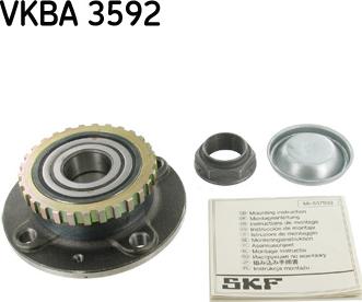 SKF VKBA 3592 - Kit cuscinetto ruota autozon.pro