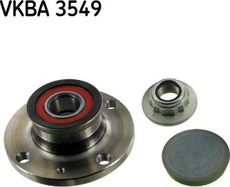 SKF VKBA 3549 - Kit cuscinetto ruota autozon.pro