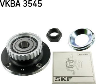 SKF VKBA 3545 - Mozzo ruota autozon.pro