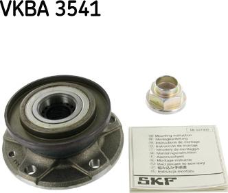 SKF VKBA 3541 - Kit cuscinetto ruota autozon.pro