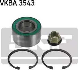 SKF VKBA 3543 - Kit cuscinetto ruota autozon.pro