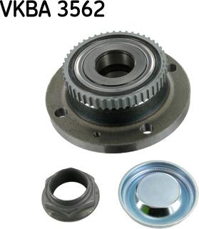 SKF VKBA 3562 - Kit cuscinetto ruota autozon.pro