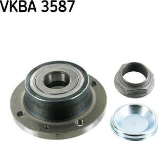 SKF VKBA 3587 - Kit cuscinetto ruota autozon.pro