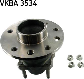 SKF VKBA 3534 - Mozzo ruota autozon.pro