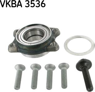 SKF VKBA 3536 - Kit cuscinetto ruota autozon.pro