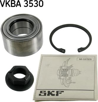 SKF VKBA 3530 - Kit cuscinetto ruota autozon.pro