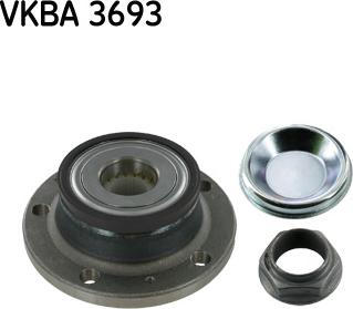 SKF VKBA 3693 - Mozzo ruota autozon.pro