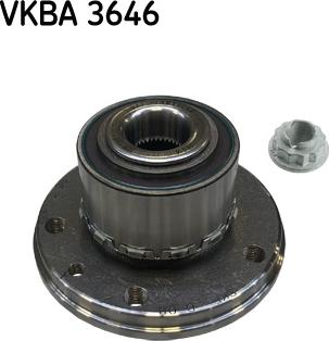 SKF VKBA 3646 - Kit cuscinetto ruota autozon.pro